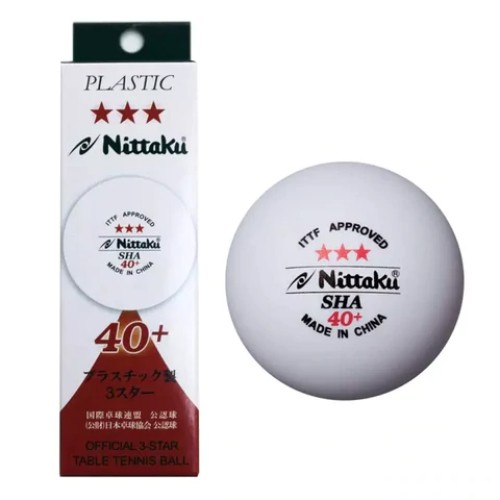 Nittaku Sha 40+ 3 Star Balls