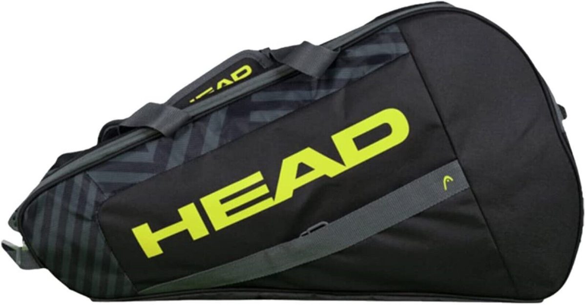 Head Base M Padel Racquet Bag - Black /Yellow