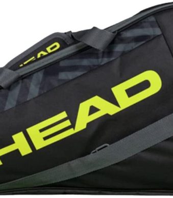 Head Base M Padel Racquet Bag - Black /Yellow