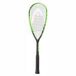 HEAD CYBER TOUR SQUASH RACQUET (GREEN/BLACK) - Strung