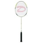 DSC Dx-505 Badminton Racquet (White/Green) - Strung