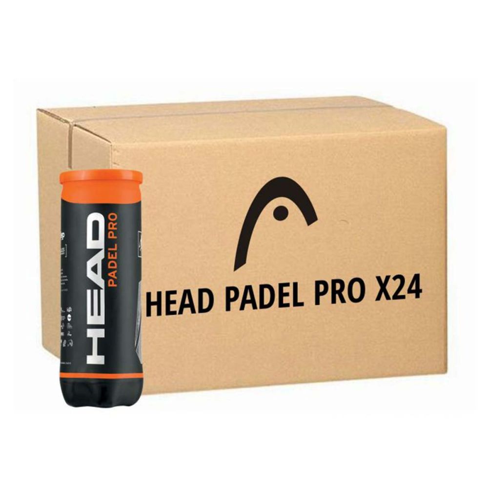 Head Pro Padel Balls Carton - 72 balls