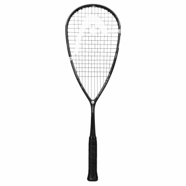 HEAD GRAPHENE XT HURRICANE 123 SQUASH RACQUET (BLACK)