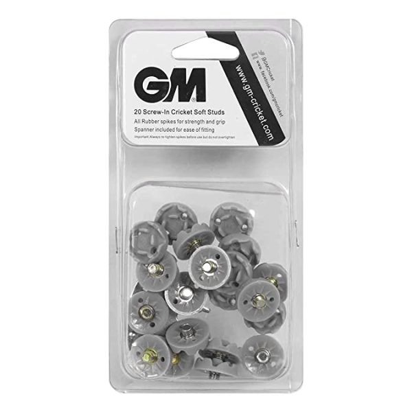 GM Cricket Soft Studs (Spare Studs) - 8 Screws