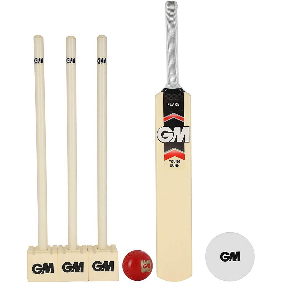 GM FLARE PLASTIC CRICKET SET (1 Bat set) - Size 6