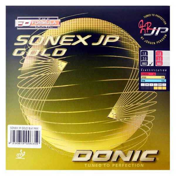 Top 10 Table Tennis Rubbers in India - Donic Sonex JP Gold