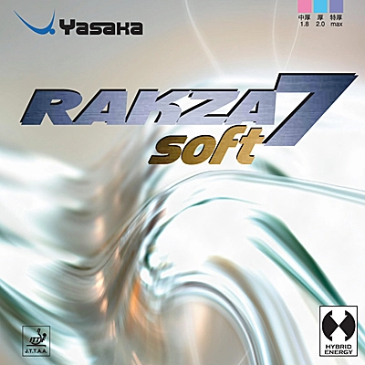 Top 10 Table Tennis Rubbers in India - Yasaka Rakza 7 Soft Rubber