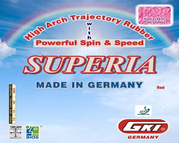 Table Tennis Rubber in India - Donic Liga - GKI Superia