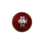 GM Crown Match Leather Cricket Ball (RED)