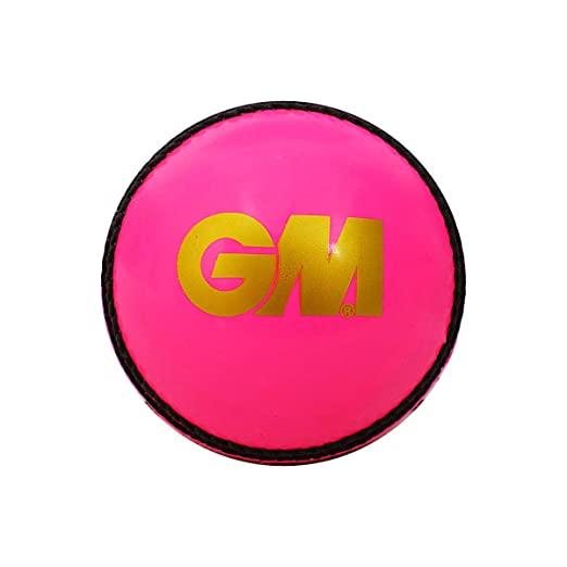 GM County Star Leather Cricket Ball (Pink) - MENS