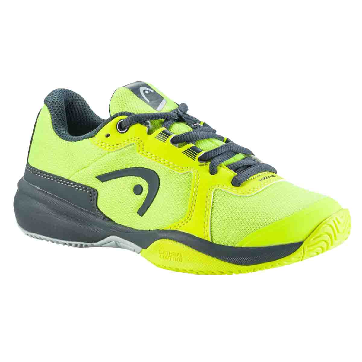 HEAD SPRINT 3.5 JUNIOR TENNIS SHOES (YELLOW/GREY)