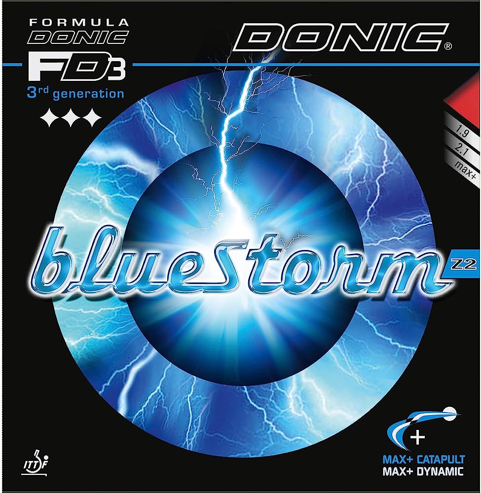 Top 10 Table Tennis Rubbers in India - Donic Bluestorm Z2