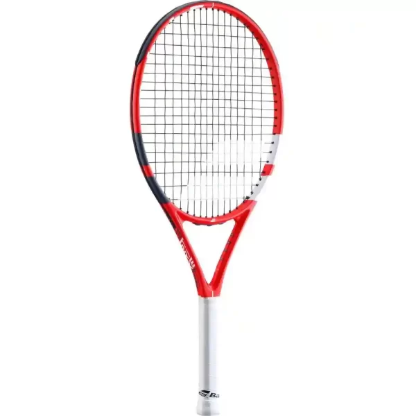 Babolat Wimbledon Tennis Racquet in India - STRIKE JR 26-White/ Red