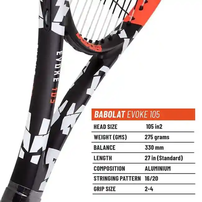 babolat evoke 105 tennis racquet 11