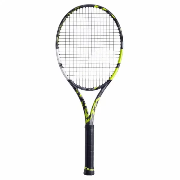 babolat pure aero 98 tennis racquet grey yellow white unstrung (1)