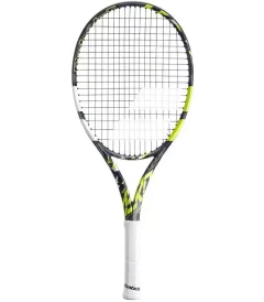 Babolat AERO JR 26 - Babolat pure aero rafa tennis racquet in india. - Black/Yellow/White