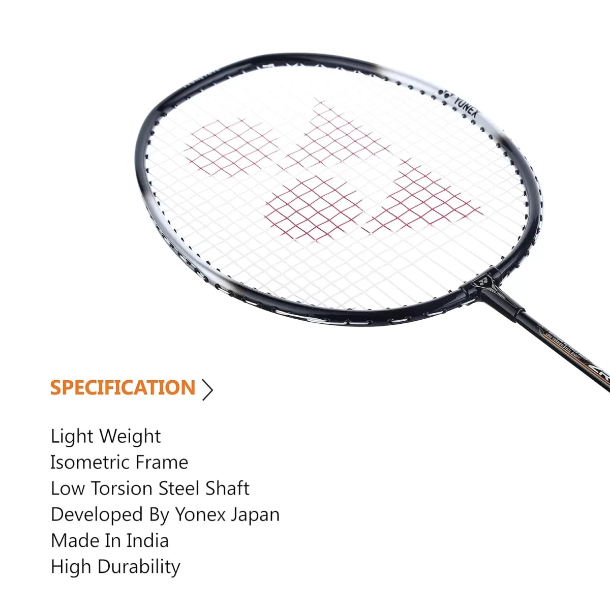 Top 5 Yonex Badminton Rackets in India - Yonex ZR 100 Lite Black