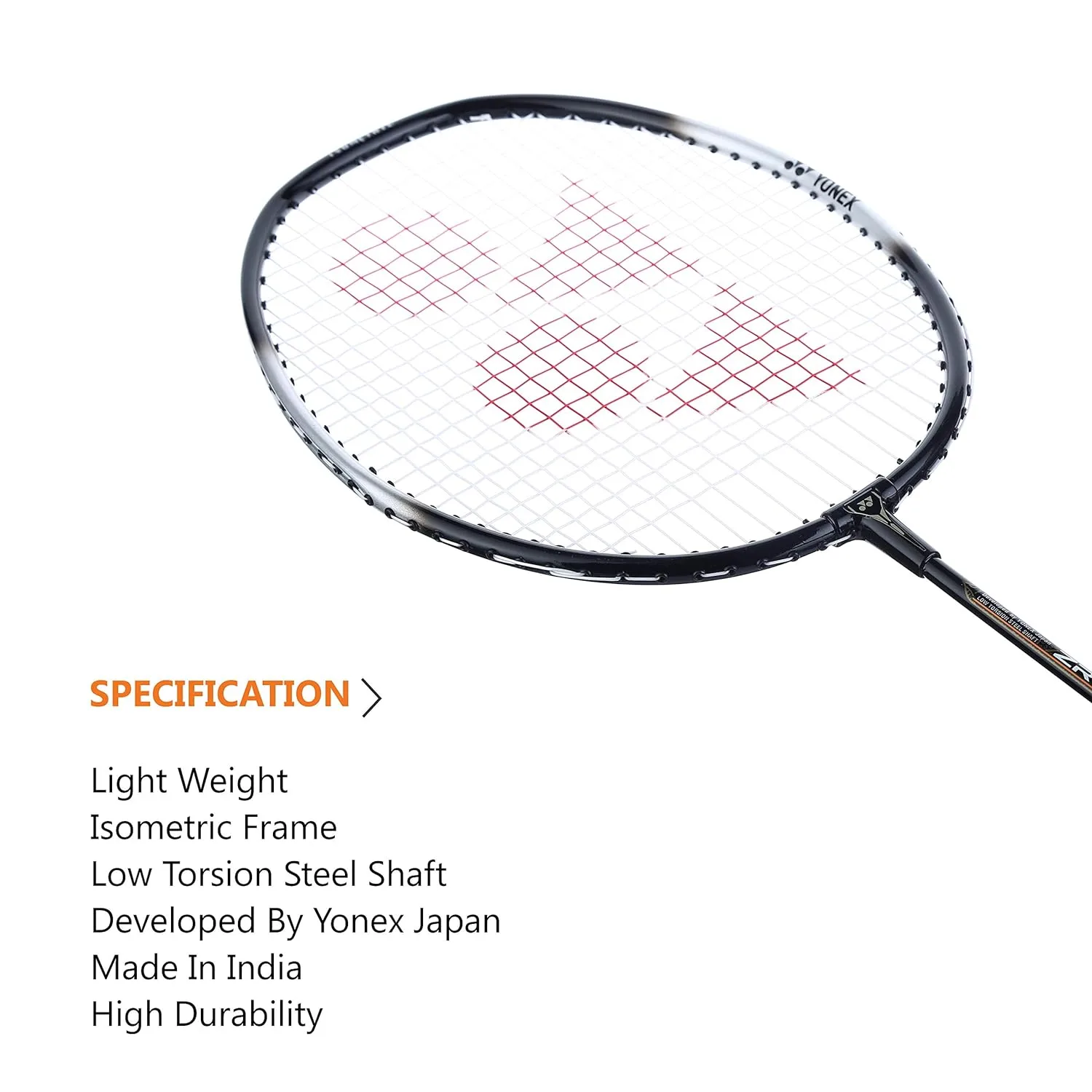 Top 5 Yonex Badminton Rackets in India - Yonex ZR 100 Lite Black